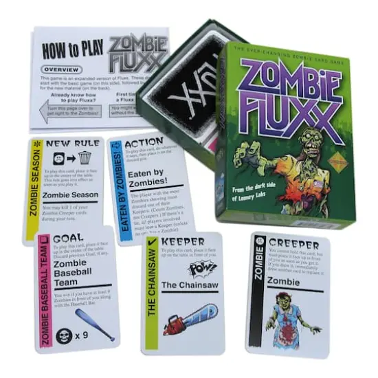 Zombie Fluxx Card Game {3}