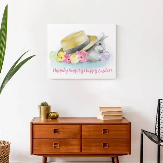 Easter Sunhat Canvas Wall Art {6}