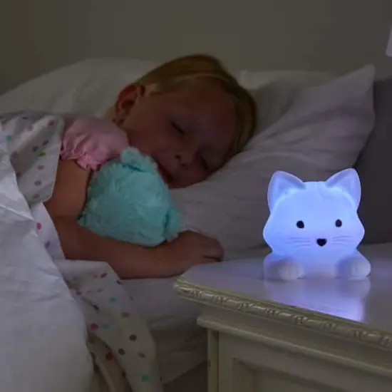 hand2mind Luna the Calming Kitty&trade; Breathing Buddy & Nightlight {3}