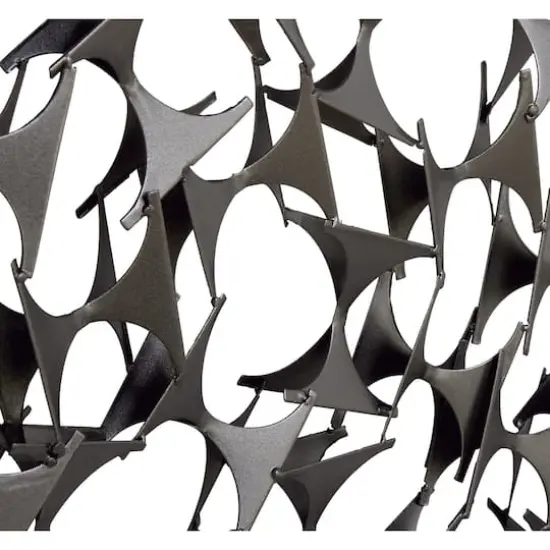 Silver Decorative Circle Wall Accent Set 3ct. {3}