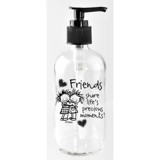 Marci Art 8oz. Friends Share Life's Soap Dispenser {1}