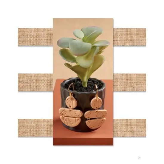 Leisure Arts&reg; Clay Jewelry Book {15}