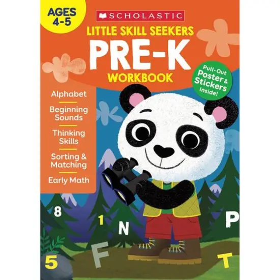 Scholastic Little Skill Seekers: Pre-K Workbook {1}