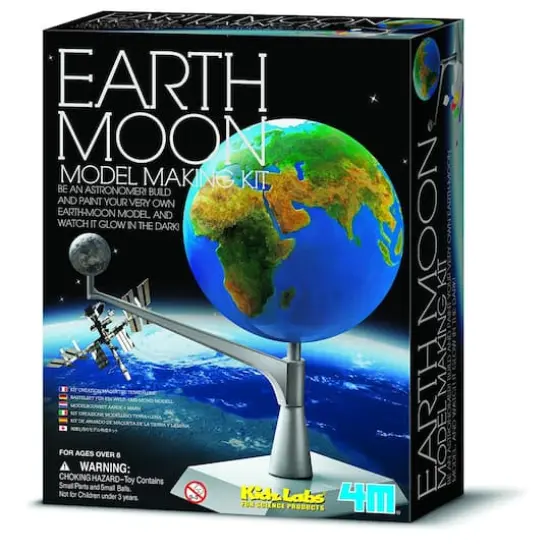 4M KidzLabs Earth & Moon Model Kit {1}