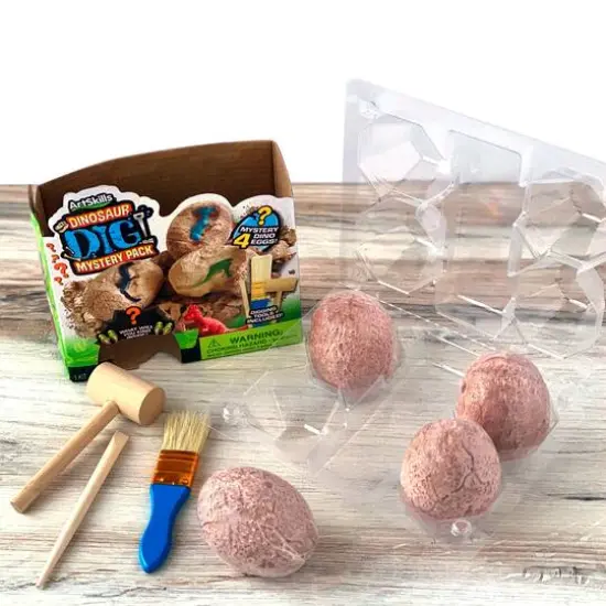 ArtSkills&reg; Dinosaur Eggs Excavation Dig Kit {10}