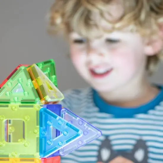 Polydron&reg; KinderMag Translucent Starter Set {6}