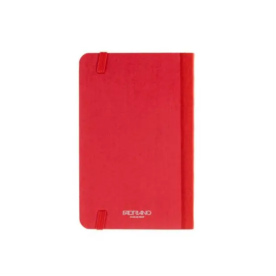 Fabriano&reg; Ecoqua Plus Dotted Fabric-Bound Notebook Red {10}
