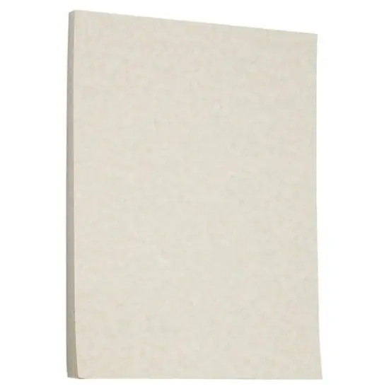 JAM Paper 8.5" x 11" Parchment Cardstock, 50 Sheets Brown {7}