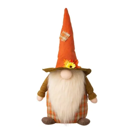 Glitzhome&reg; 24" Fall Fabric Gnome D&eacute;cor Accent {1}