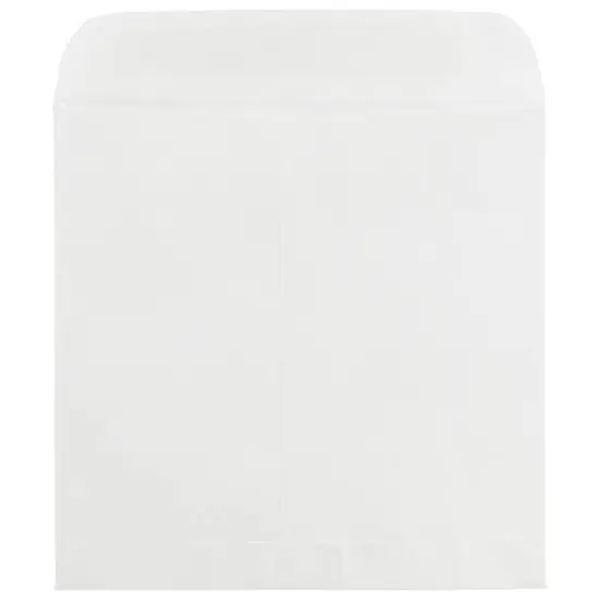 JAM Paper 13.5" Large White Square Invitation Envelopes {3}