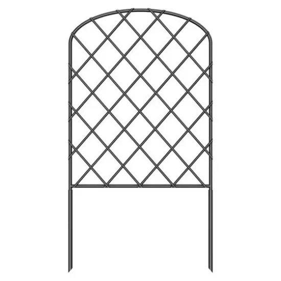 NEX&trade; Metal Rhombic Pet Guard & Garden Stake Fence, 10ct. {1}