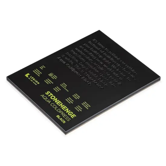 Legion Stonehenge Aqua Coldpress Black Pad {1}