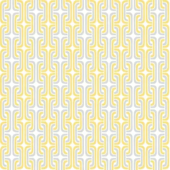 RoomMates Mod Lattice Peel & Stick Wallpaper Yellow {1}