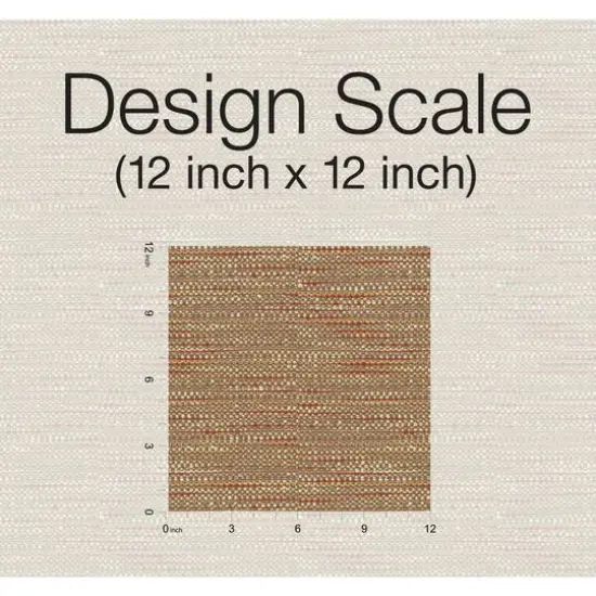 RoomMates Tabby Peel & Stick Wallpaper Red and Taupe {7}