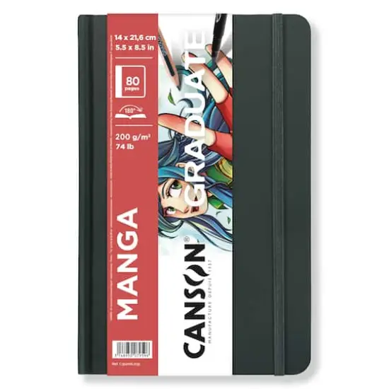 Canson&reg; 5.5" x 8.5" Graduate Manga Book {1}