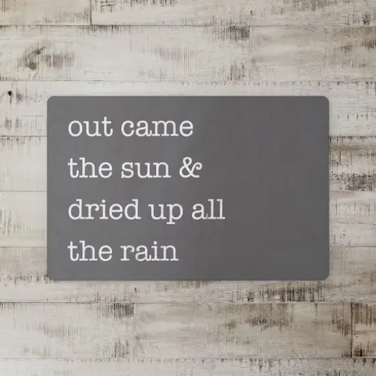 Out Came The Sun 18" x 27" Floor Mat {3}