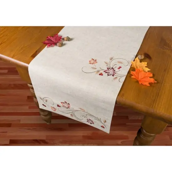 DII&reg; 70" Autumn Wheat Table Runner {3}