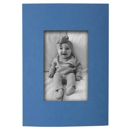 JAM Paper A7 Blue Photo Notecards {4}