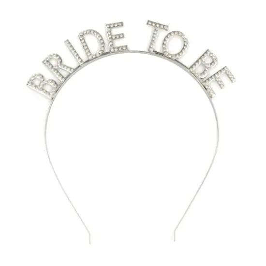 Silver Bride to Be Headband by Celebrate It&trade; {1}