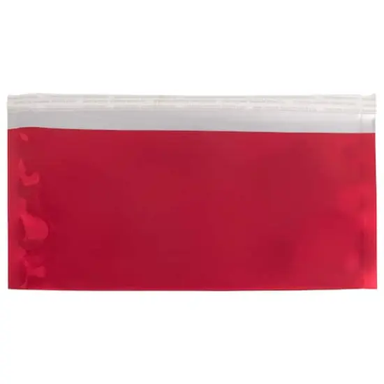 JAM Paper 4" x 9.5" Foil Self Adhesive Business Envelopes, 25ct. Red {1}