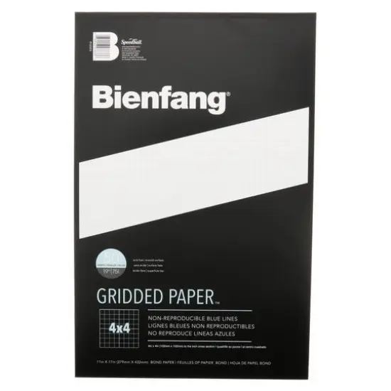 Bienfang&reg; 4 x 4 Gridded Paper&trade; Pad {1}
