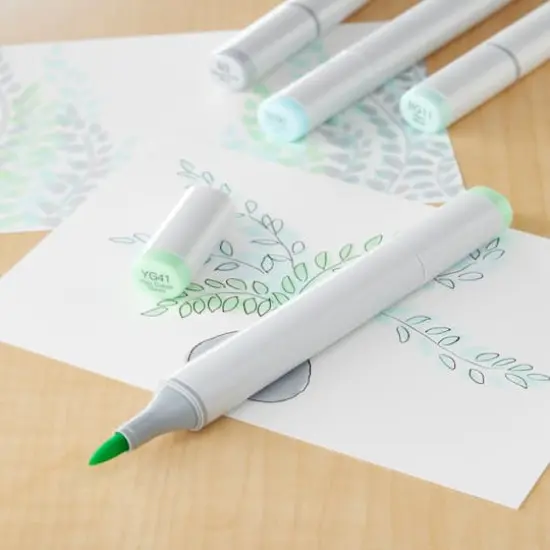 Copic&reg; Sketch Marker, Yellow Greens YG41 Pale Cobalt Green {3}