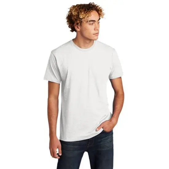 Next Level Neutrals Unisex CVC T-Shirt White {4}