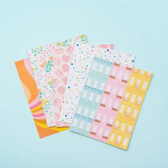 American Crafts&trade; 6" x 8" Odeb Marshall Fantastico Single-Sided Paper Pad, 36ct. {4}