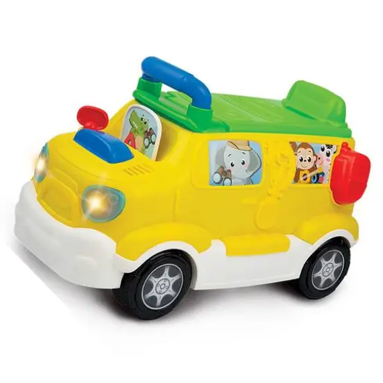 Enviro-Mental Toy Brilliant Beginnings Ride 'Em Tiger Safari Bus {8}
