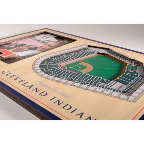 MLB 3D StadiumViews Picture Frame Cleveland Indians {5}