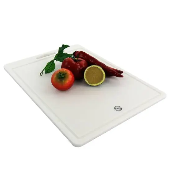 Martha Stewart White Plastic Cutting Board {5}