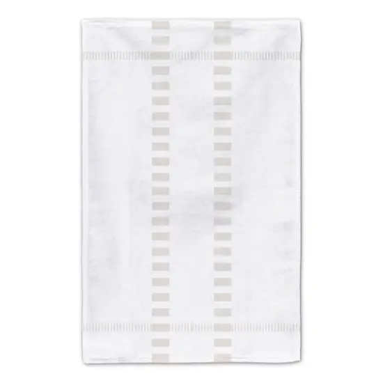 Striped Dashed Lines Enjoy All Tea Towel Set {6}