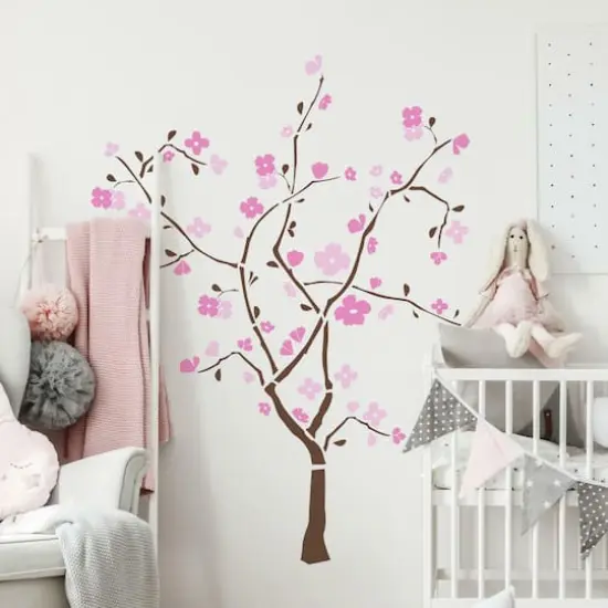 RoomMates Spring Blossom Peel & Stick Giant Wall Decals {4}