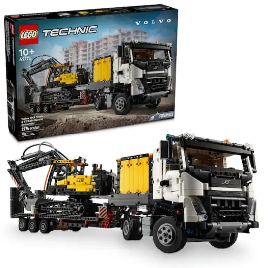 LEGO&reg; Technic&trade; Volvo FMX Truck & EC230 Electric Excavator 42175 {1}