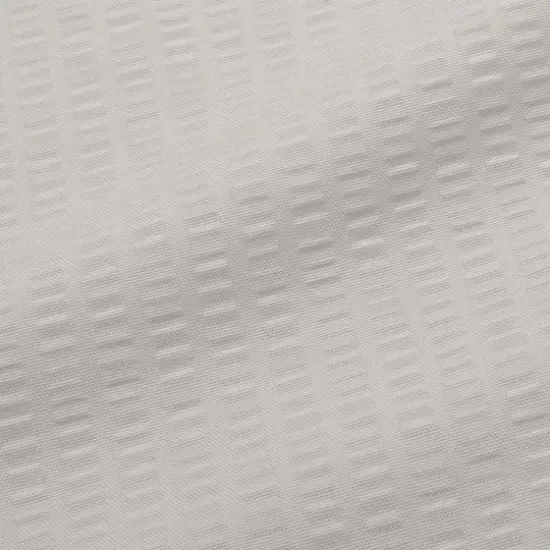 Bath Bliss Microfiber Soft Touch Dash Design Shower Curtain Liner Silver {7}