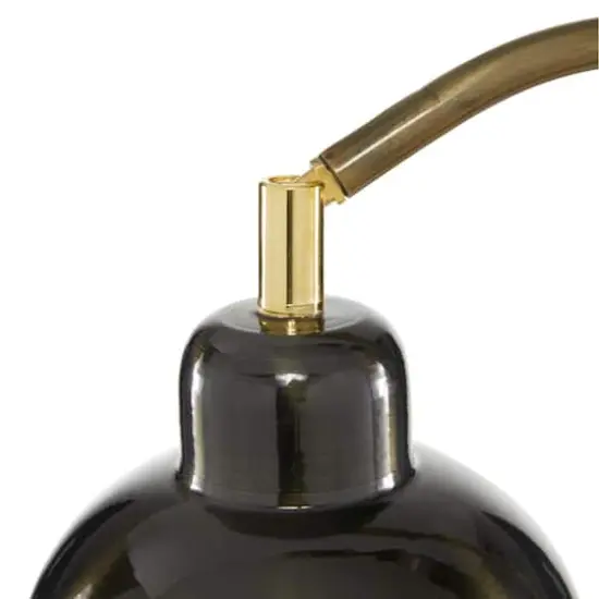 Black Metal Industrial Desk Lamp, 22" x 7" x 13" {4}