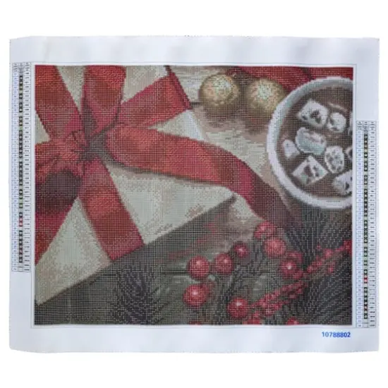 16" x 20" Present & Cocoa Diamond Art Kit by Make Market&reg; {3}