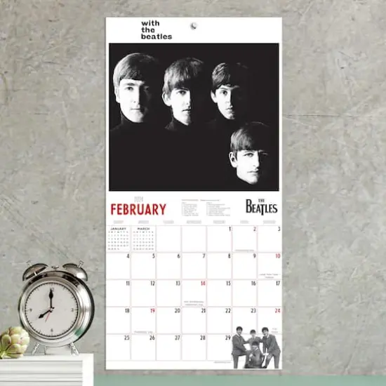 TF Publishing 2024 The Beatles Mini Calendar {5}