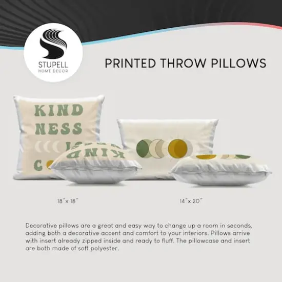 Stupell Industries Gather Together on Brown Decorative Printed Throw Pillow {5}