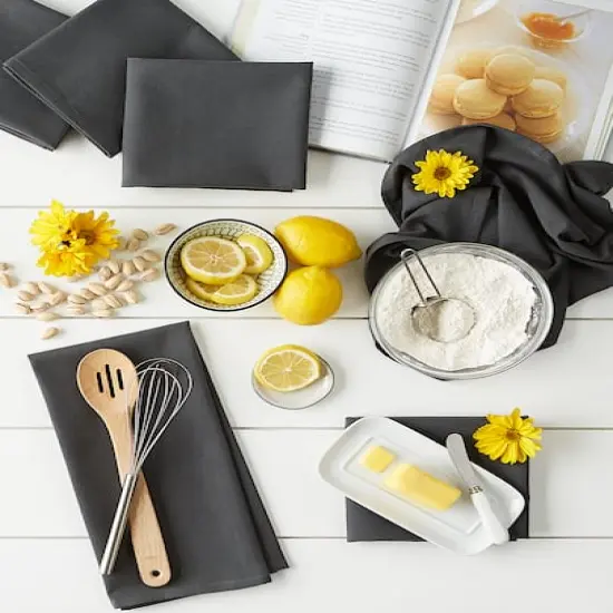 DII&reg; Flat Woven Dishtowels, 6ct. Mineral {7}