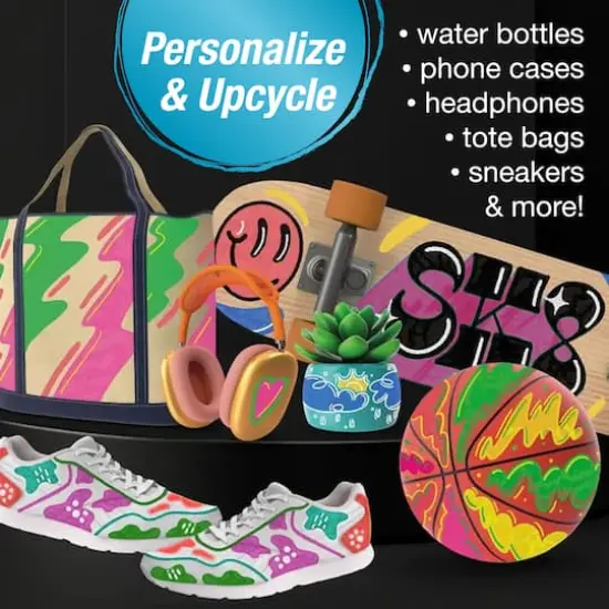 Faber-Castell&reg; Black Edition Metallic Colors Shake & Paint Markers {7}