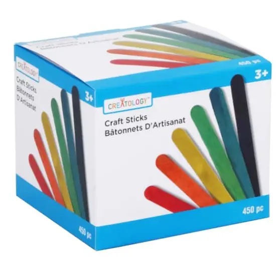 Wood Craft Sticks, Primary Colors by Creatology&trade; {5}