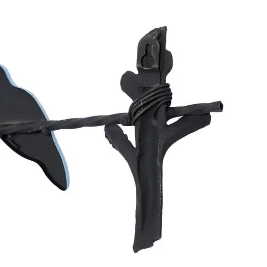 Multi Colored Metal Coastal Wall Decor, 40" x 7" {7}