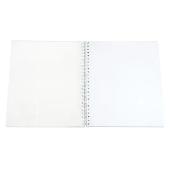 12" x 12" Spiral Bound Scrapbook Album by Recollections® White {3}