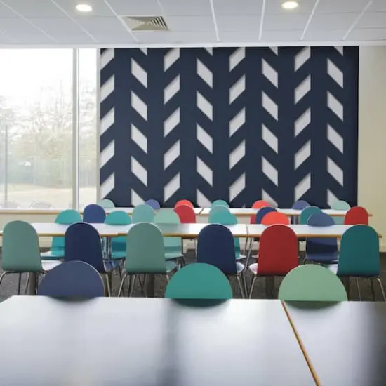 RoomMates Squares Acoustical Peel & Stick Tiles Navy {6}