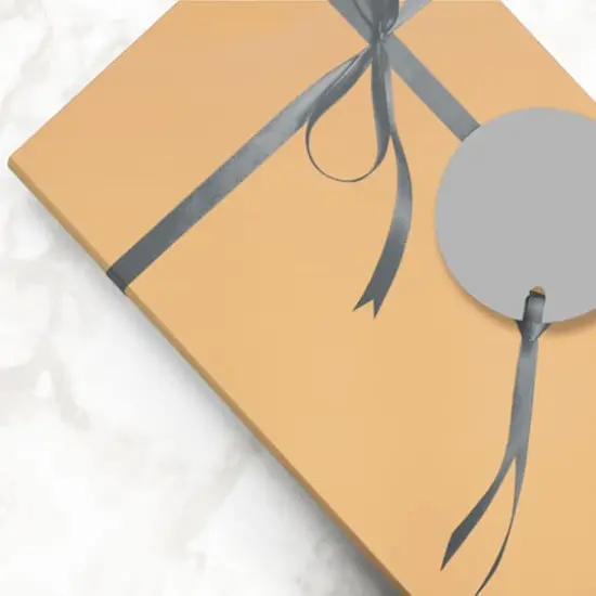 JAM Paper Matte Gift Wrap, 2ct. Gold {6}