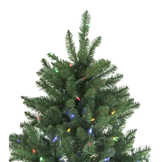 6.5ft. Pre-Lit Neola Fraser Fir Artificial Christmas Tree, Dual LED Lights {5}