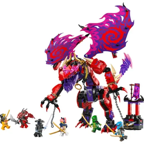 LEGO&reg; NINJAGO&reg; Thunderfang Dragon of Chaos Ninja Toy Set 71832 {3}