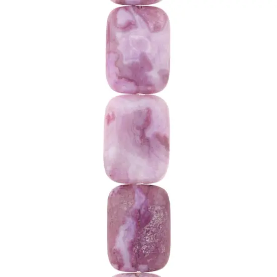Amethyst Ocean Rectangle Beads, 22mm by Bead Landing&trade; {1}