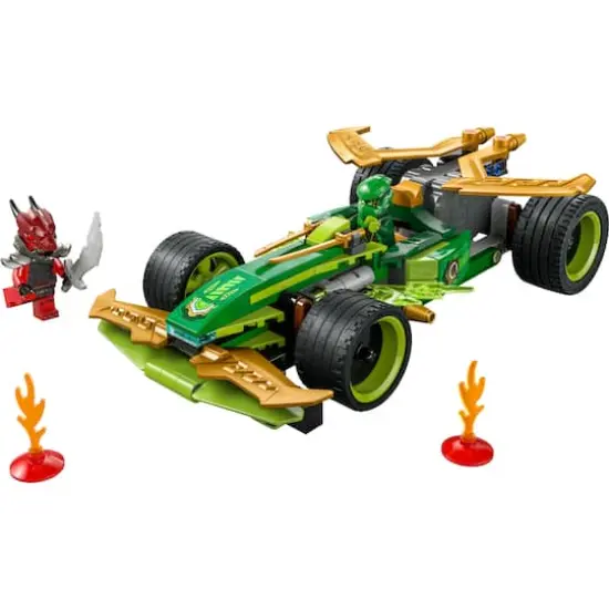 LEGO&reg; NINJAGO&reg; Lloyd&rsquo;s Pull-Back Race Car Pretend Play Toy Set 71828 {3}
